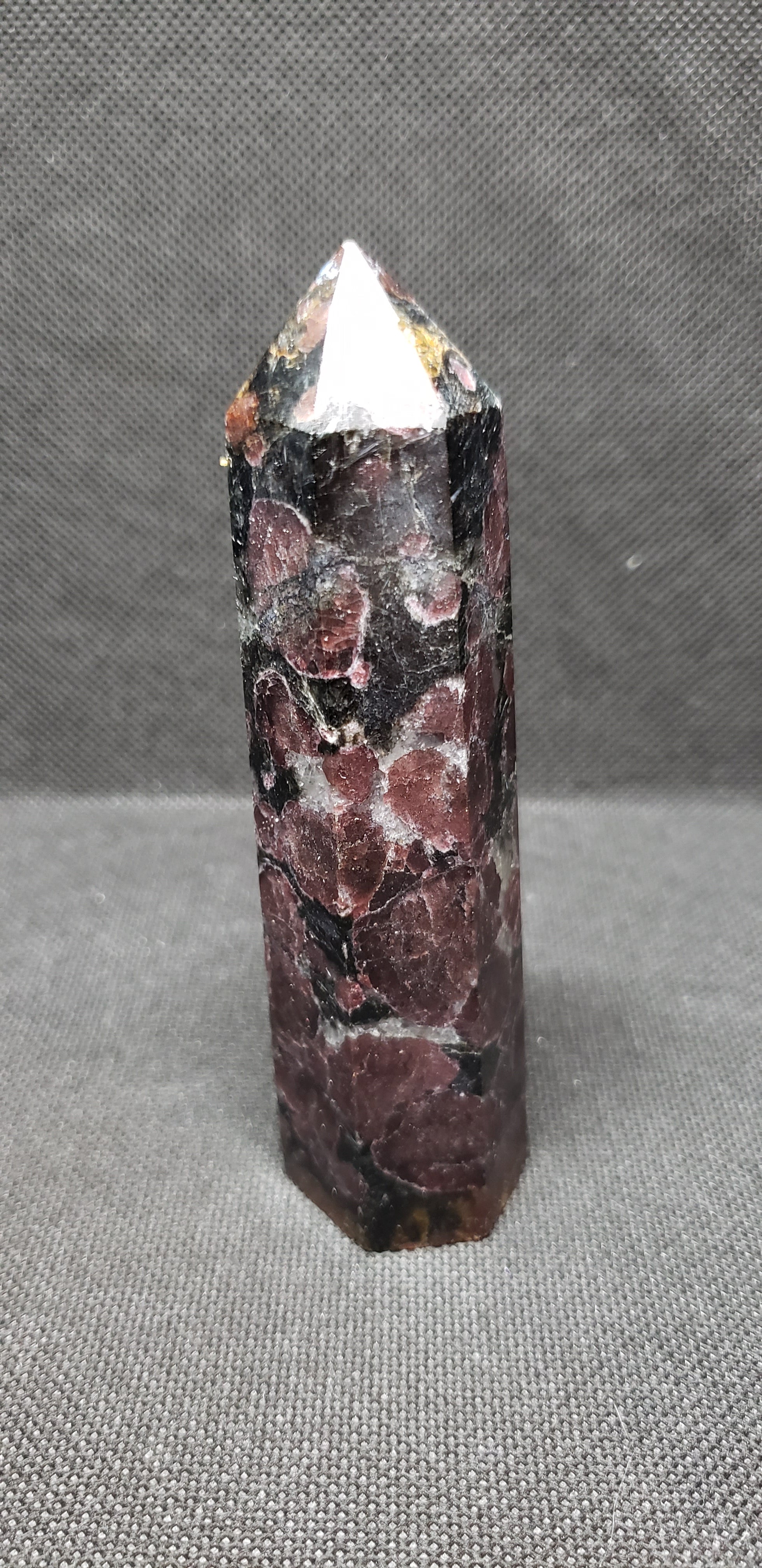 in Arfvedsonite Tower Shadrick Crystals & Stones