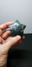 Load image into Gallery viewer, Moss Agate Star
