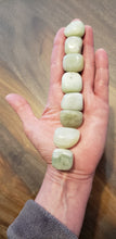 Load image into Gallery viewer, Prehnite Tumble Stones
