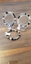 Load image into Gallery viewer, Tourmalated Quartz Bracelet 8 mm Beads
