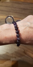 Load image into Gallery viewer, Chevron Amethyst Bracelet
