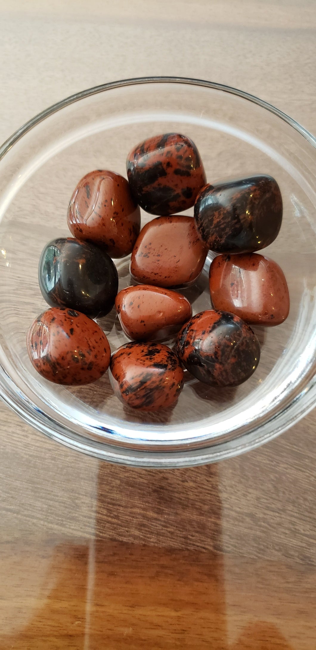 Mahogany Obsidian Tumble Stones