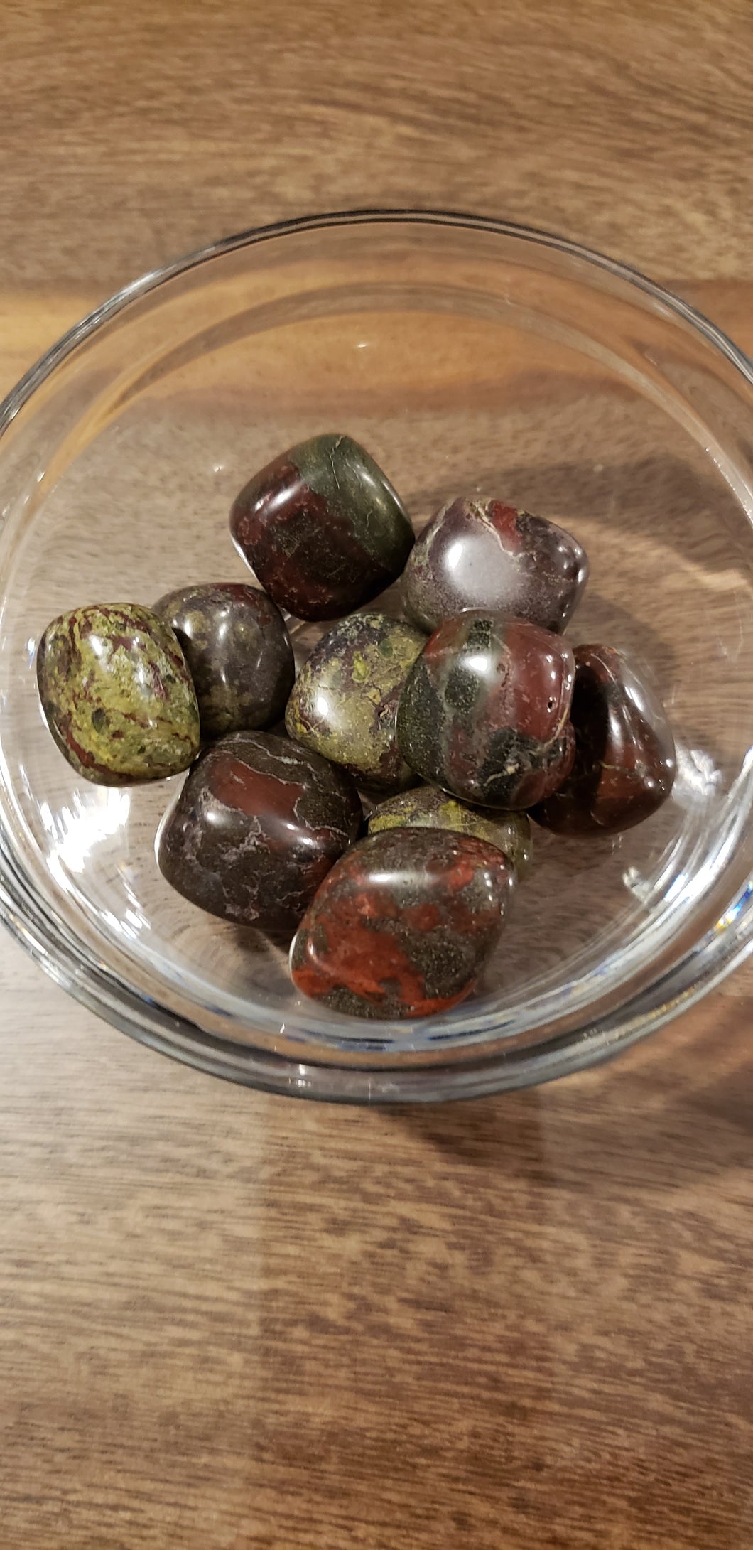 Dragon Blood Jasper Tumble Stones