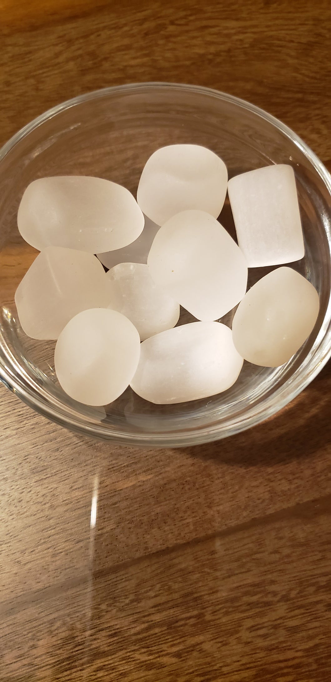 Selenite Tumble Stones