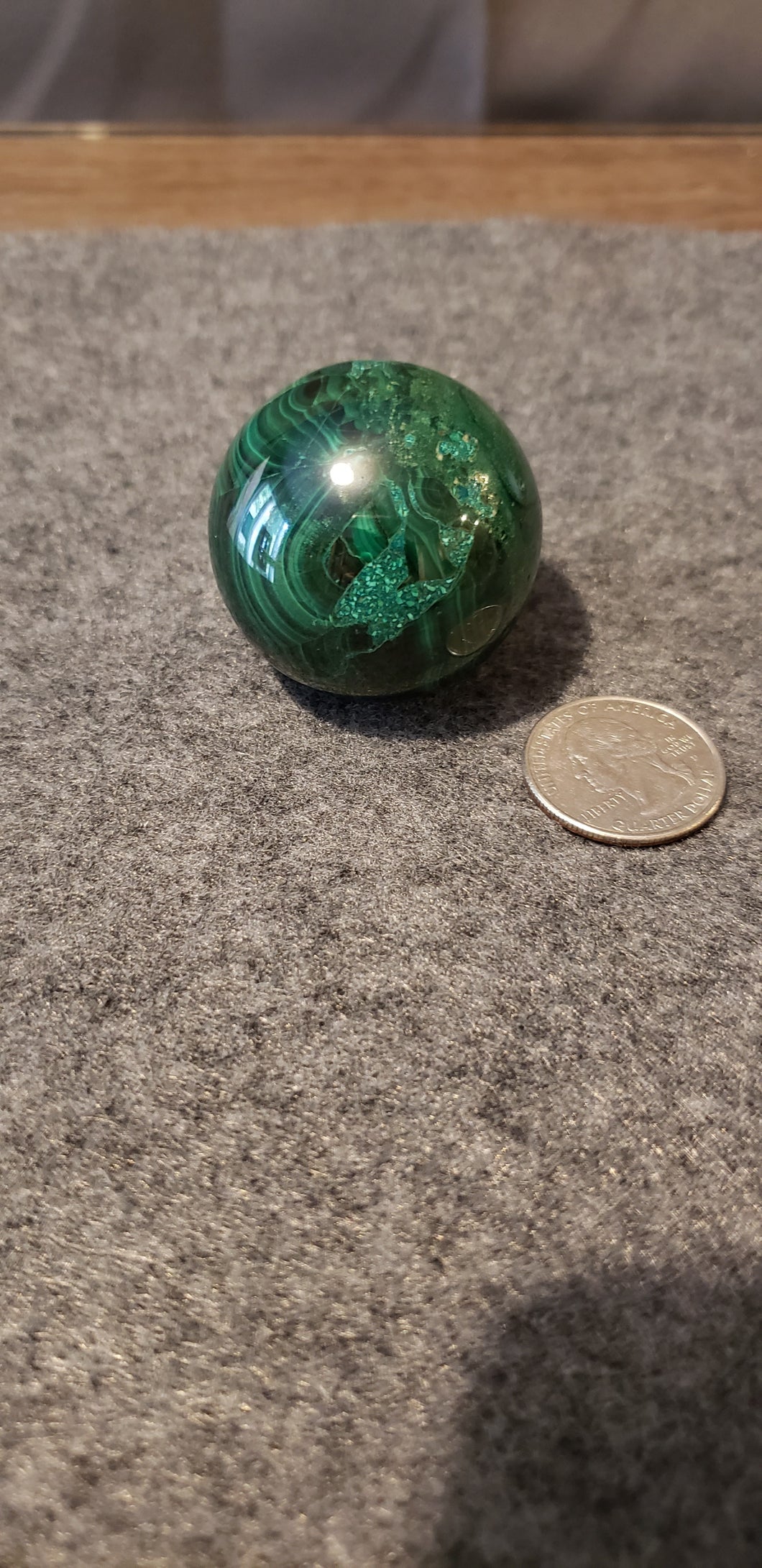 Malachite Sphere