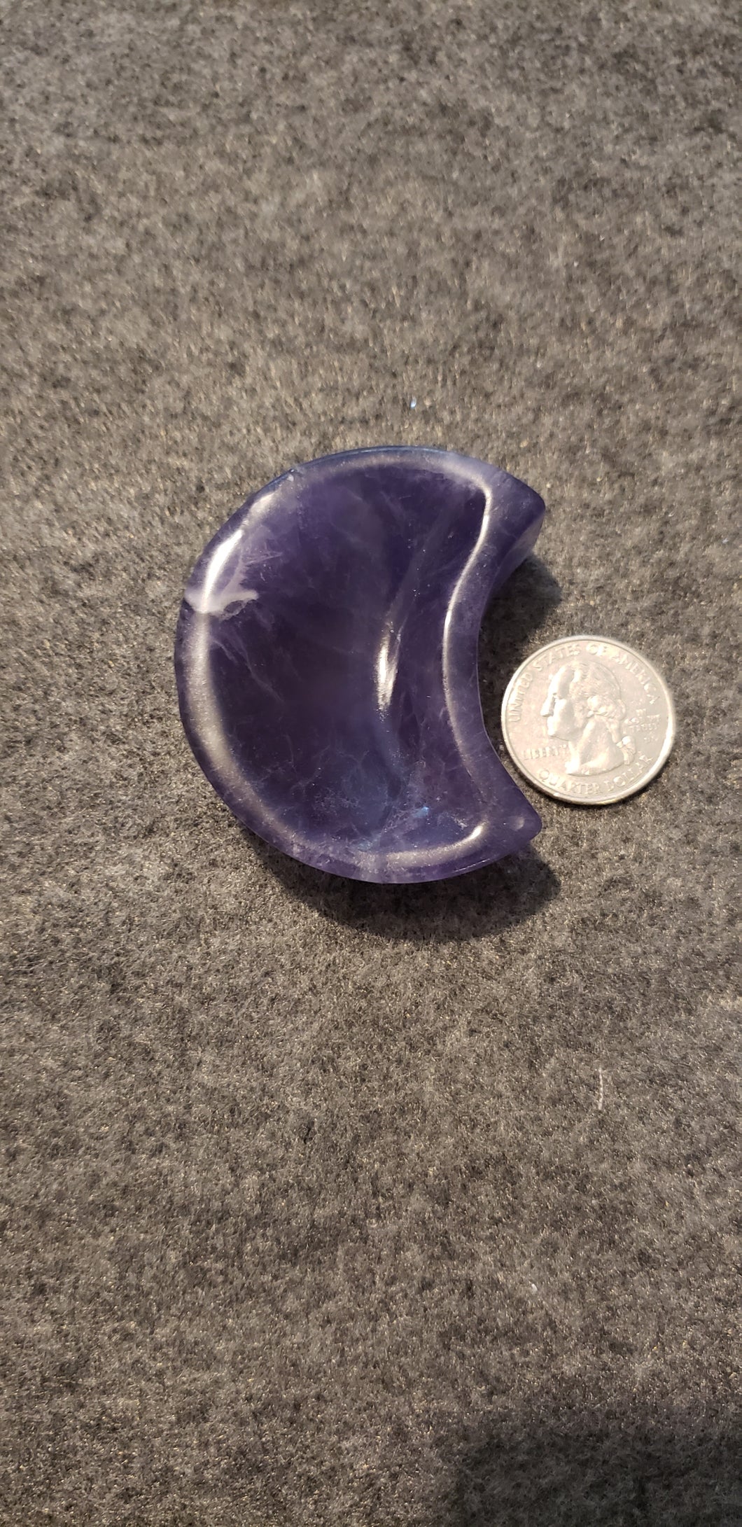 Fluorite Moon Dish