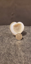 Load image into Gallery viewer, Agate Heart with Druzy
