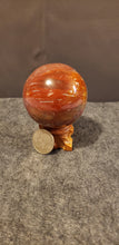 Load image into Gallery viewer, Petrified Wood Sphere
