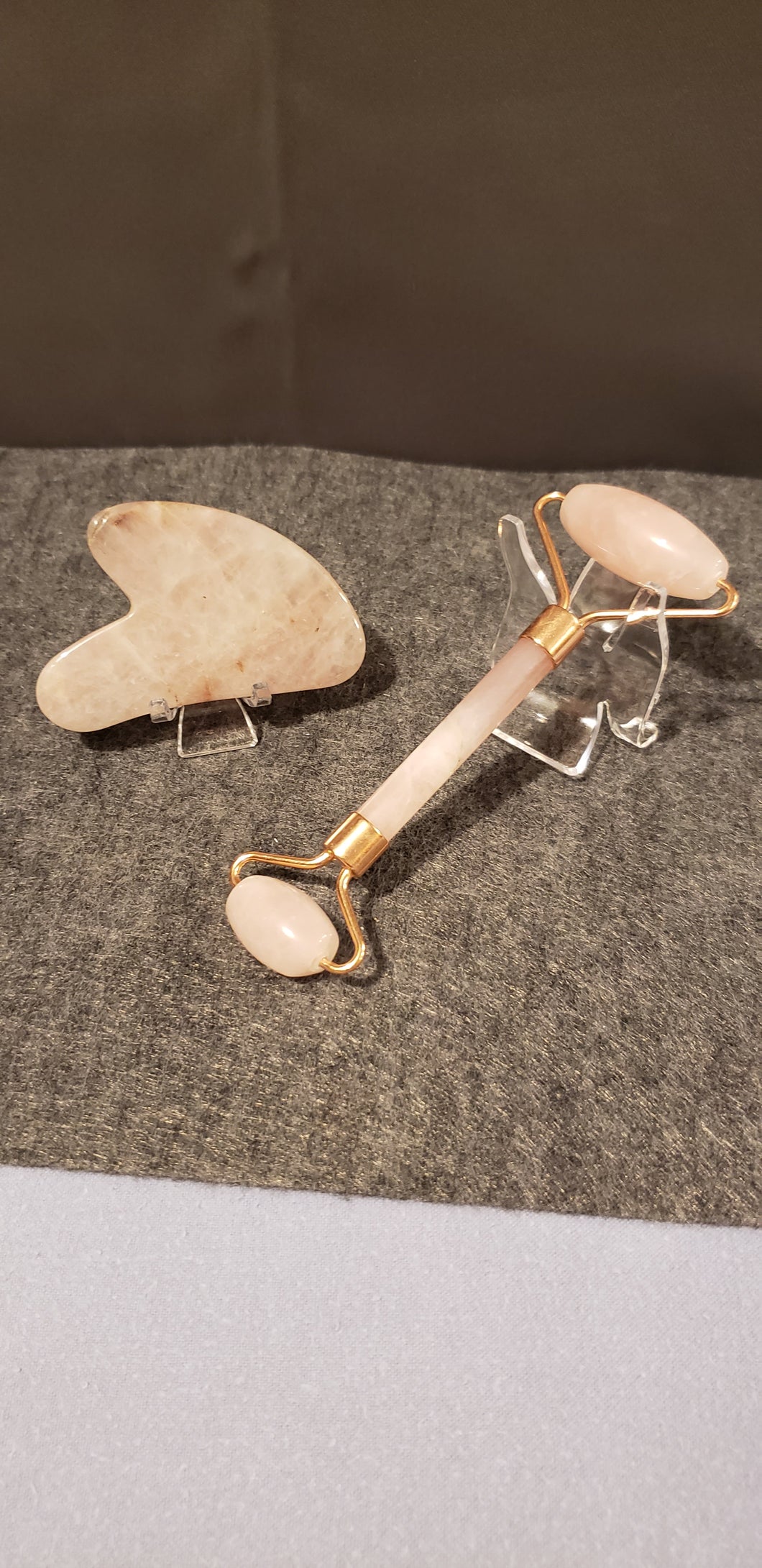 Gua Sha and Facial Roller Set