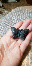 Load image into Gallery viewer, Black Obsidian Butterfly
