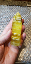 Load image into Gallery viewer, Yellow Fluorite Tower
