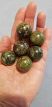 Load image into Gallery viewer, Dragon Blood Jasper Mini Sphere
