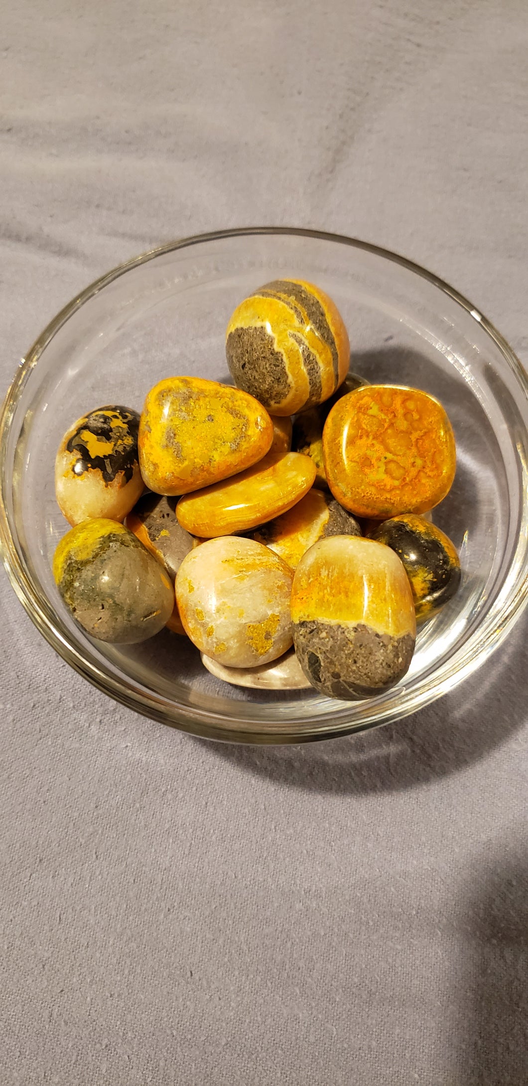 Bumblebee Jasper Tumble Stones