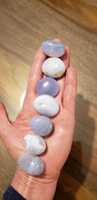 Load image into Gallery viewer, Blue Lace Agate Tumble Stones
