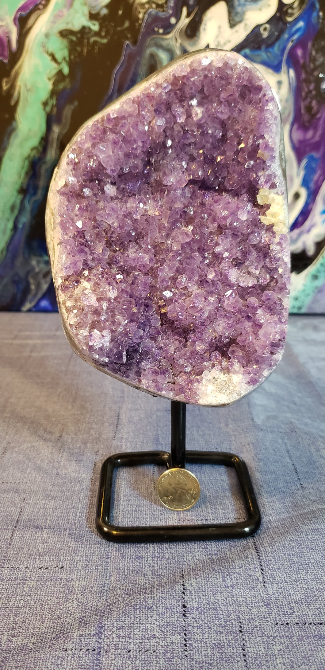 Amethyst on Stand