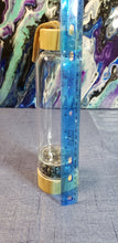 Load image into Gallery viewer, Glass Water Bottle Labradorite
