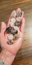 Load image into Gallery viewer, Tourmalated Quartz Tumble Stones
