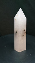 Load and play video in Gallery viewer, Tourmalated Quartz Point
